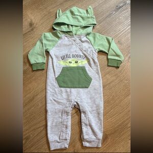 Star Wars Little Bounty Green and Gray One Piece